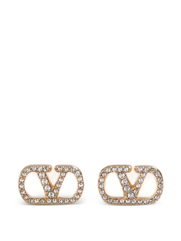 Vlogo Signature Strass Earrings