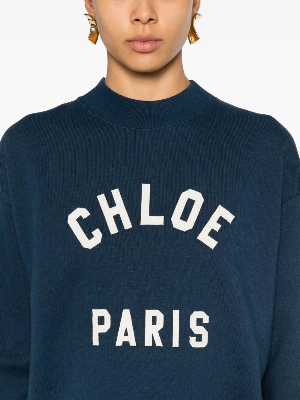 ChloÉ Round neck - Blu | 9108b09f2b7247bc358bf08b825322a5bc0a6777