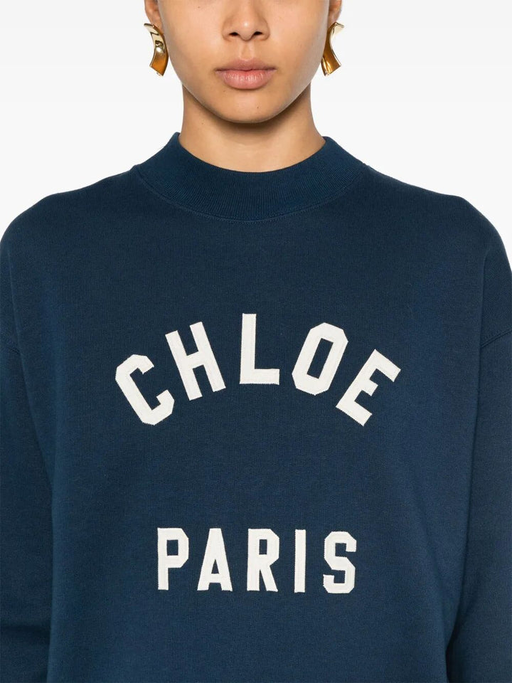 ChloÉ Round neck - Blu | 9108b09f2b7247bc358bf08b825322a5bc0a6777