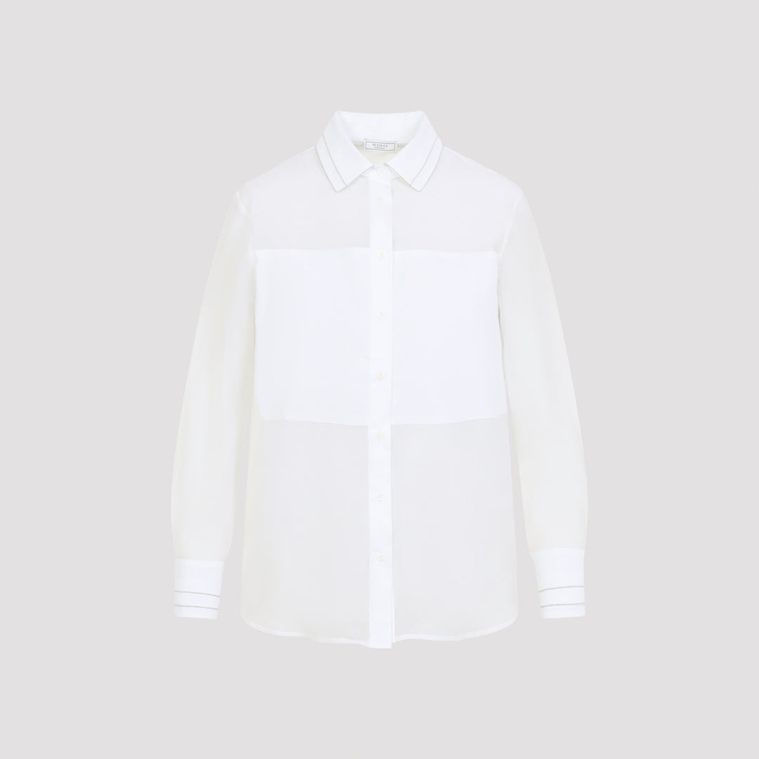 Peserico Shirts - Nude & Neutrals | 4ee3a2a7629eed027f343aec6525f394040c904f