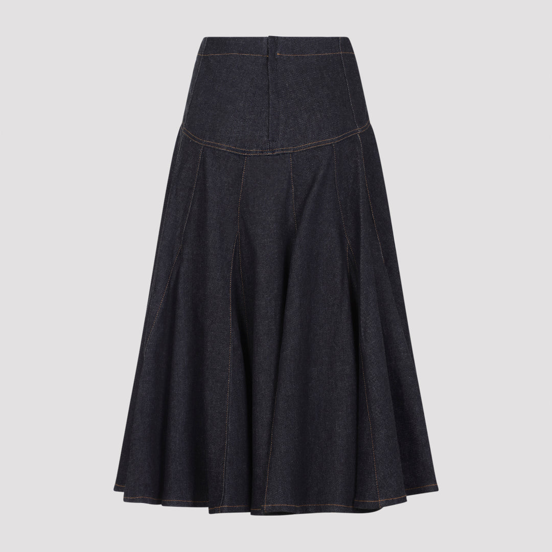 Jacquemus Midi skirts - Blu | 08fffe9f8a841f344ab0f9ccb58bf82dae0bedd9