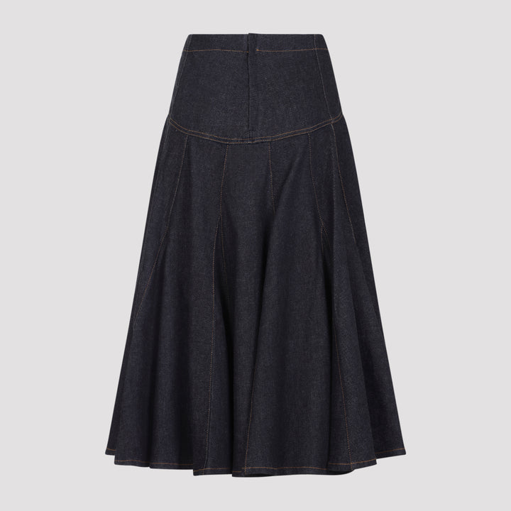Jacquemus Midi skirts - Blu | 08fffe9f8a841f344ab0f9ccb58bf82dae0bedd9