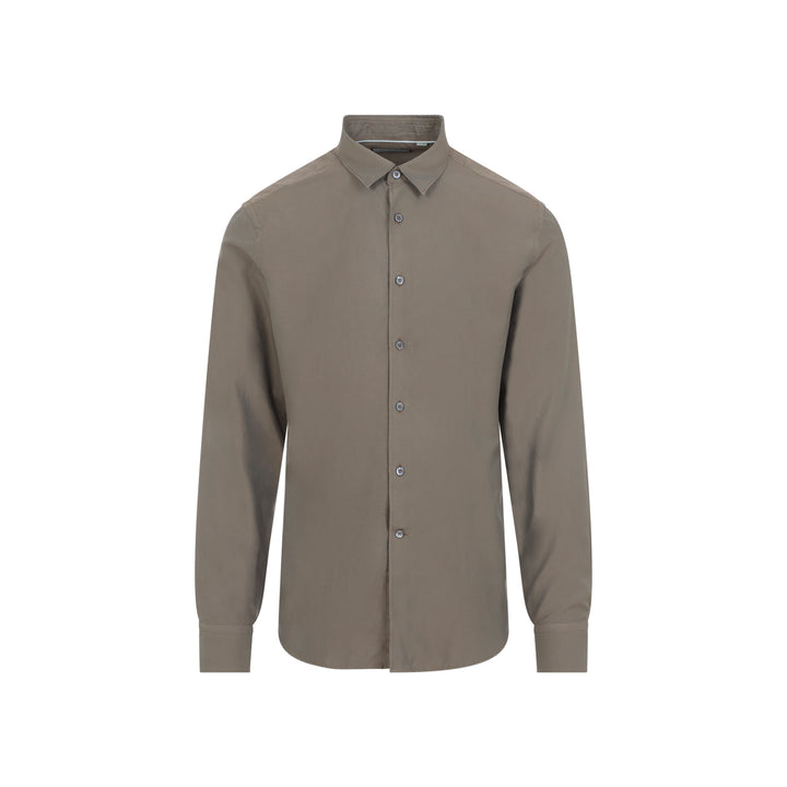 Canali Shirts - Marrone | 7f350ad3a161a8e129520f68297a058b052f8c03