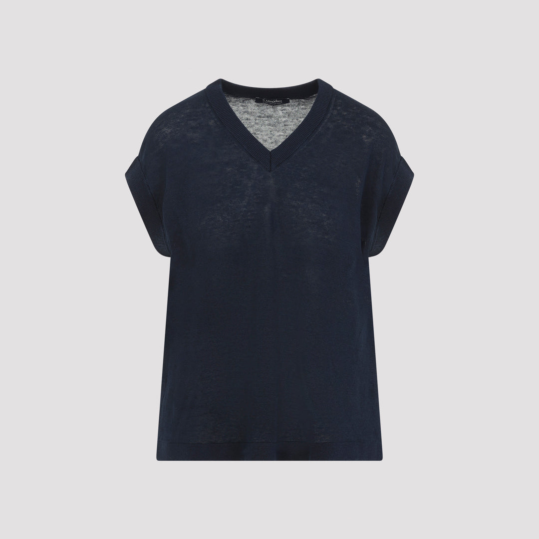 Max Mara`S Gilet - Blu | 57b8cc0b30267437e0fa150dc7a25d74d9f7cd7b