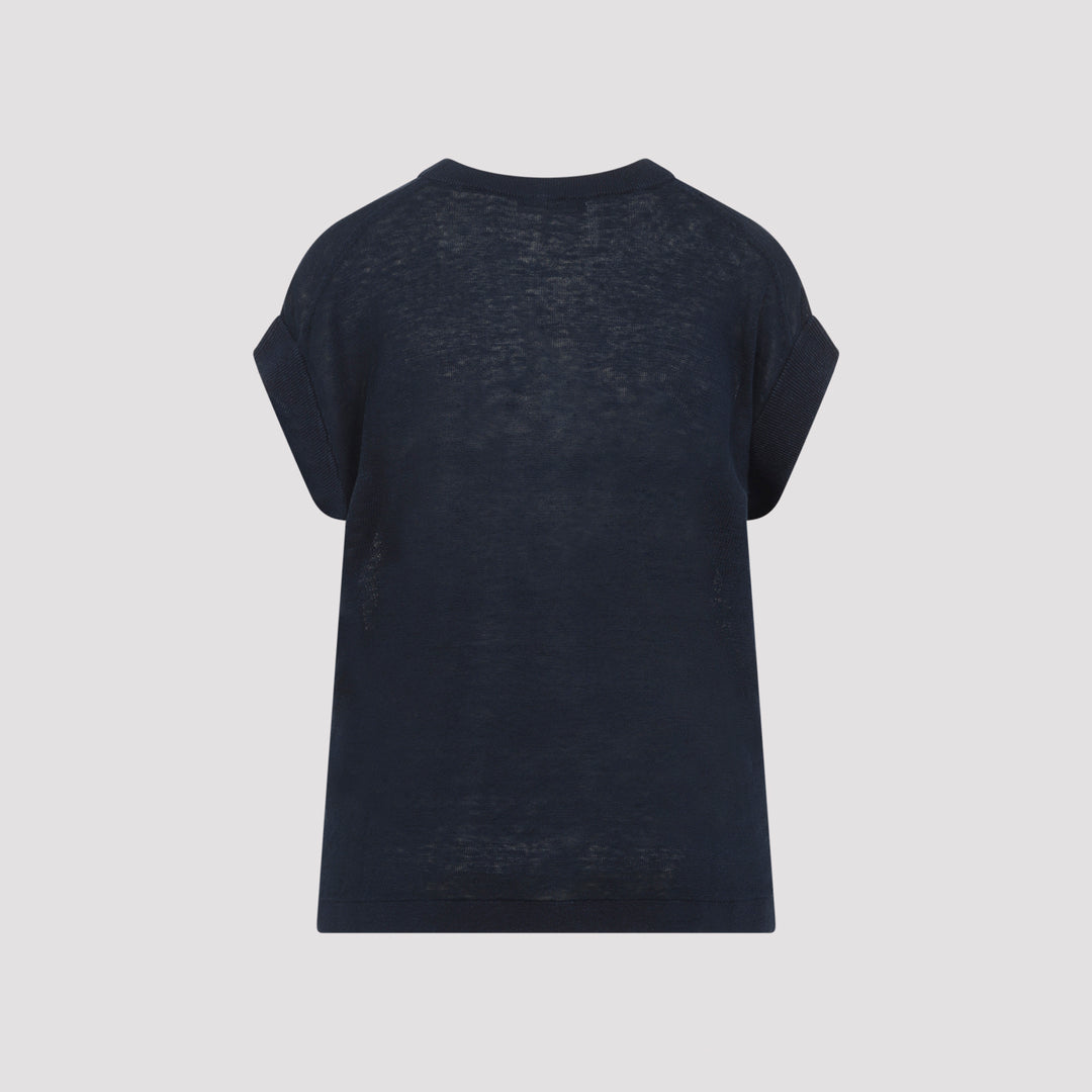 Max Mara`S Gilet - Blu | 76c7bd9a88e7b651a5777d0c5285358315cae50e