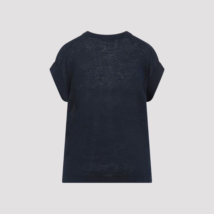 Max Mara`S Gilet - Blu | 76c7bd9a88e7b651a5777d0c5285358315cae50e