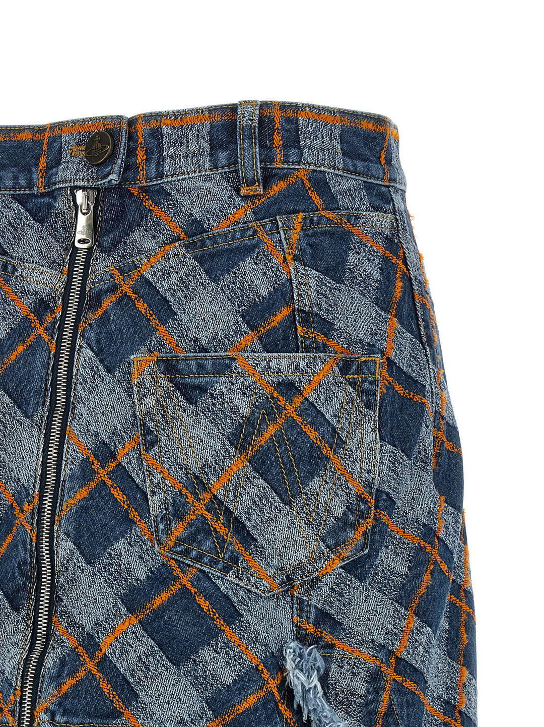 Vivienne Westwood Sailor Gonne - Blu | a7b44377ccb267c5a0d3fb0b82e78d8fedfe8cad