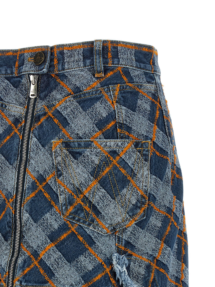 Vivienne Westwood Sailor Gonne - Blu | a7b44377ccb267c5a0d3fb0b82e78d8fedfe8cad
