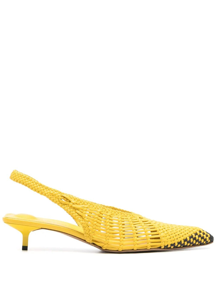 Jacquemus Decollete - Yellow & Orange | 0e8436ef669d39ec8efe4b47c3c99ef9e7249f7b