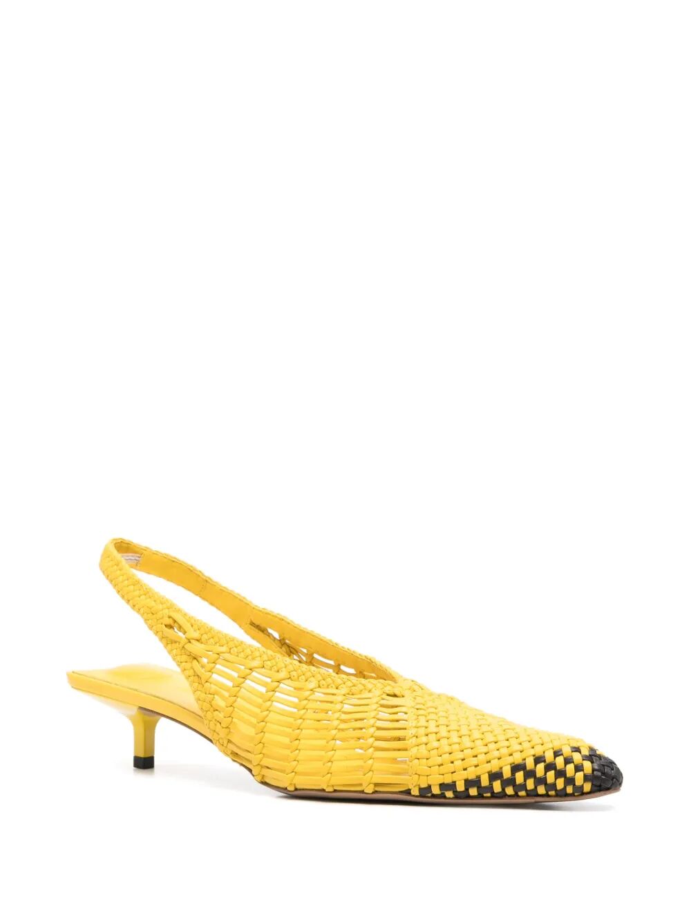 Jacquemus Decollete - Yellow & Orange | 49909bae7578e3741ec122e5f467a44a2299427d