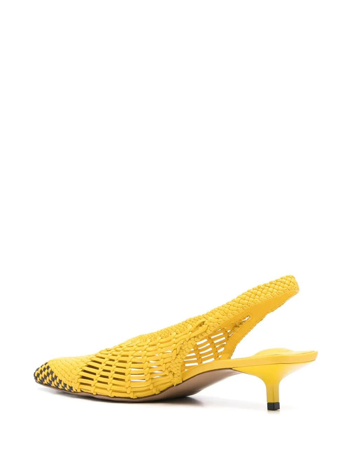 Jacquemus Decollete - Yellow & Orange | 3f625279a6883510c344801aa662af5e110a18f2