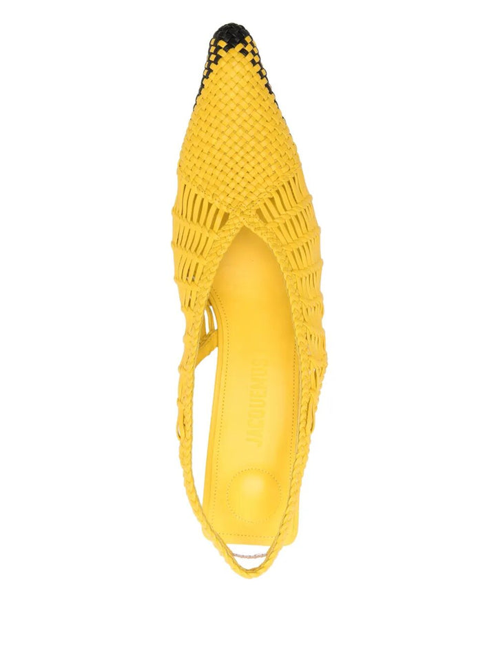 Jacquemus Decollete - Yellow & Orange | cd44f0a22ccb045c1b3f9faea66fb44f45761527