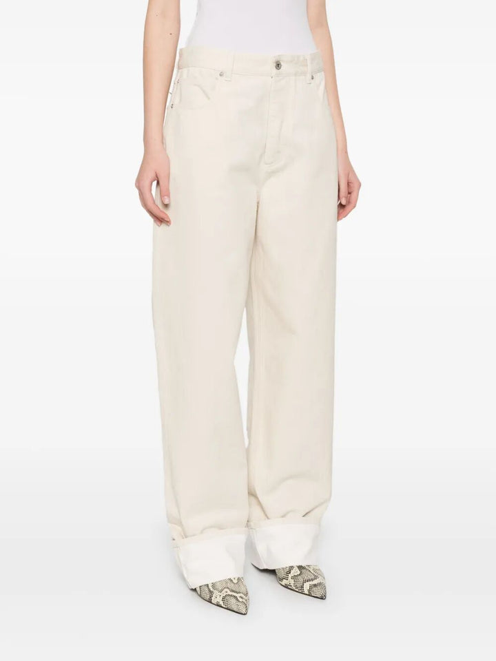 Bottega Veneta Straight leg - Nude & Neutrals | 6898cf5058869054d2e43a6ceafc7cbf3499da22