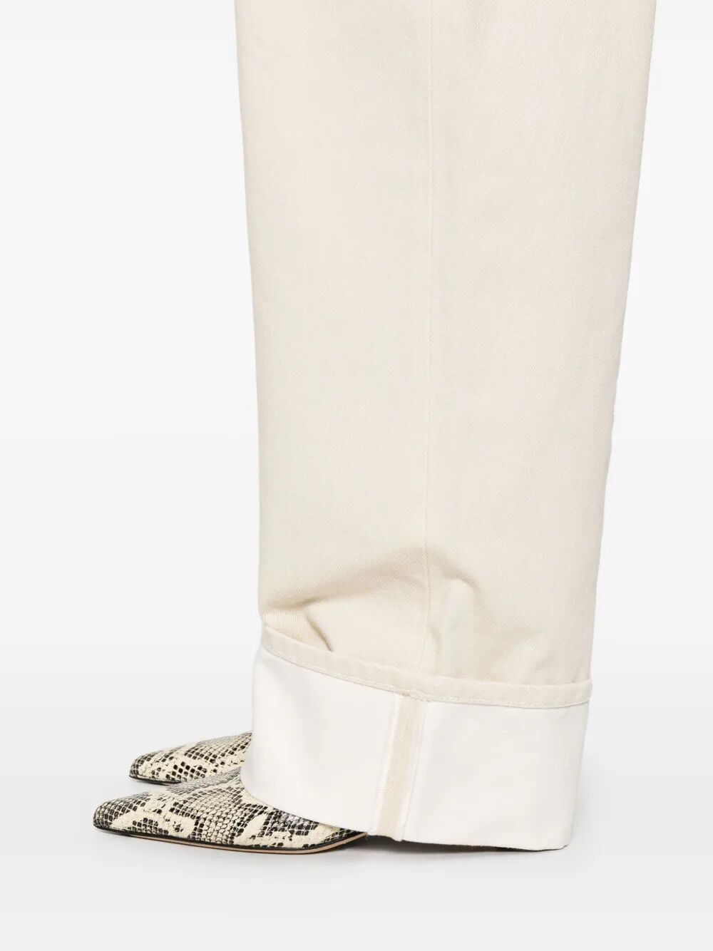 Bottega Veneta Straight leg - Nude & Neutrals | 30f3d53a66d956692170d27644210cd1450adf6b