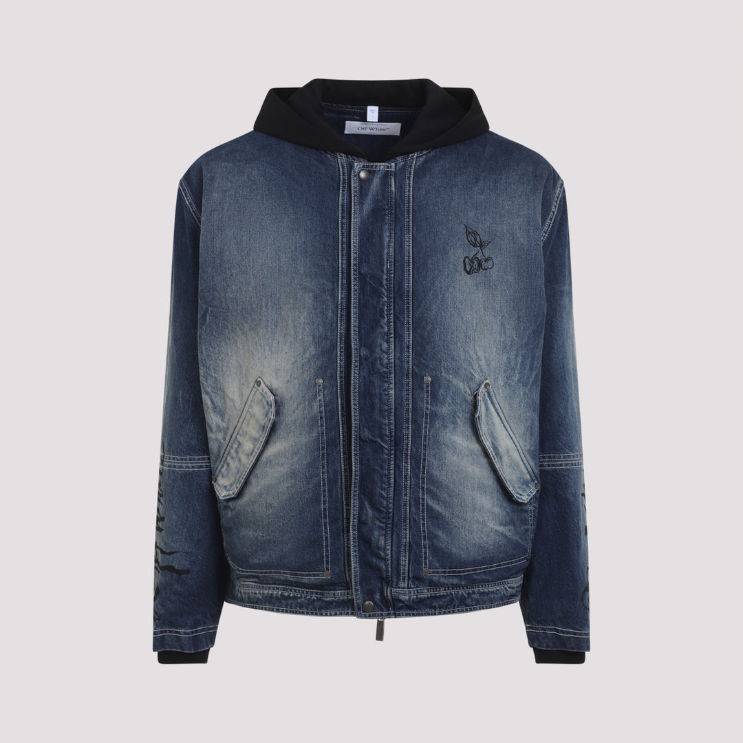 Off White Giacche - Blu | 9985916a6b1e29661dcd1a85ef0ac214c8c46e80