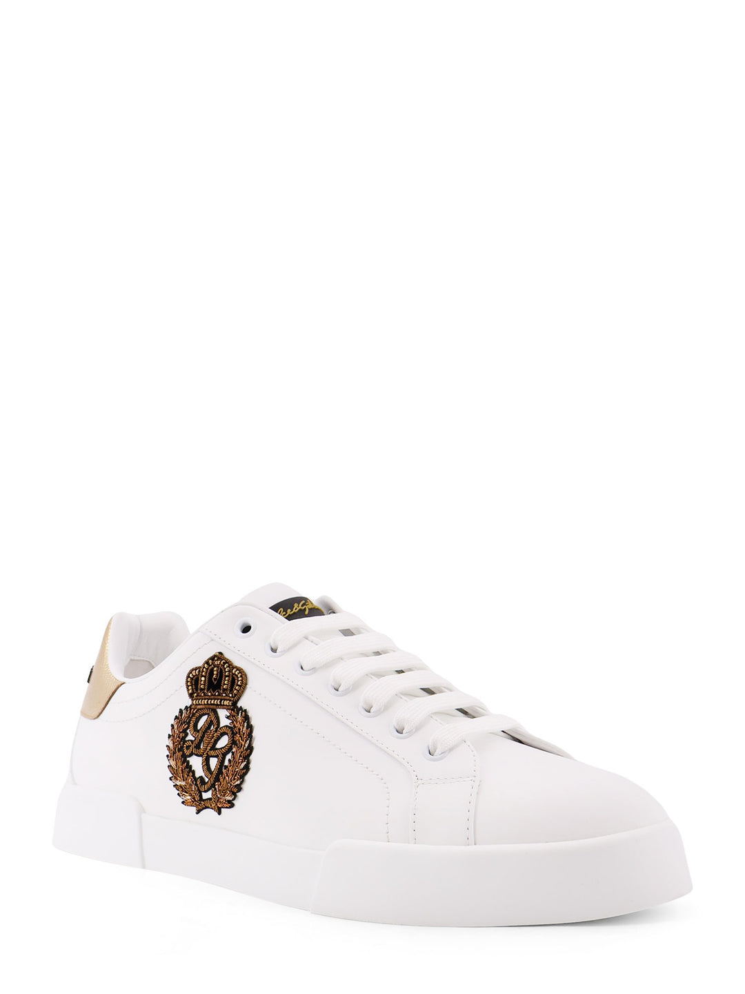 Dolce & Gabbana Sneakers - BIANCO ORO SCURO | fb0719bab47cee11fe93d7b062448cd2e58bc55b