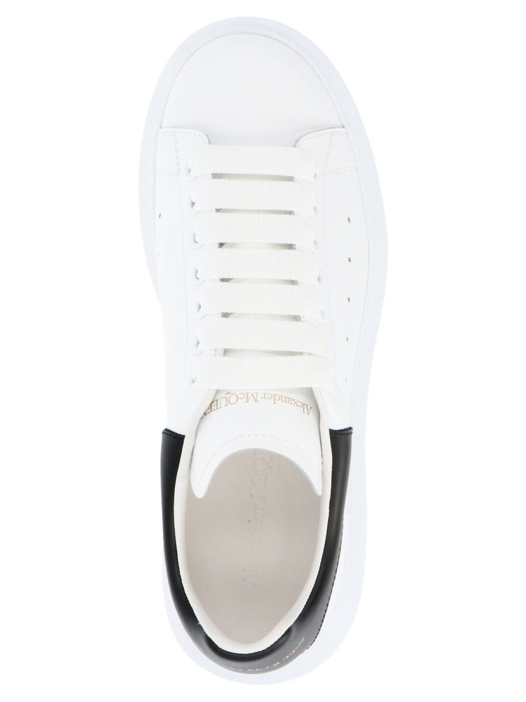 Mcqueen Oversize Sole Sneakers - Bianco/Nero | c7398b304a91d05a5b87aafbf248714fa06542e7