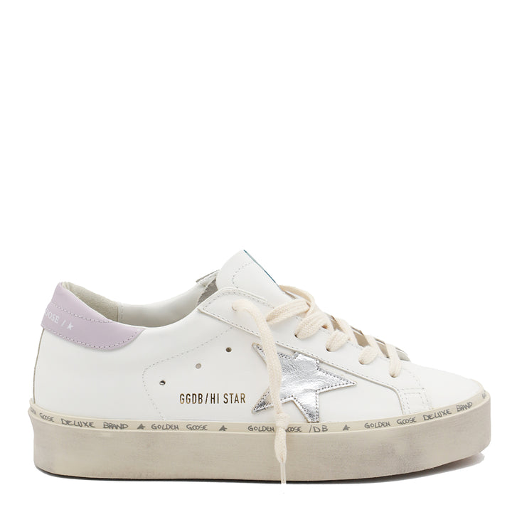 Golden Goose Sneakers - WHITE/SILVER/LILAC | a46d364d651e163b288f399f158e3293afe27037