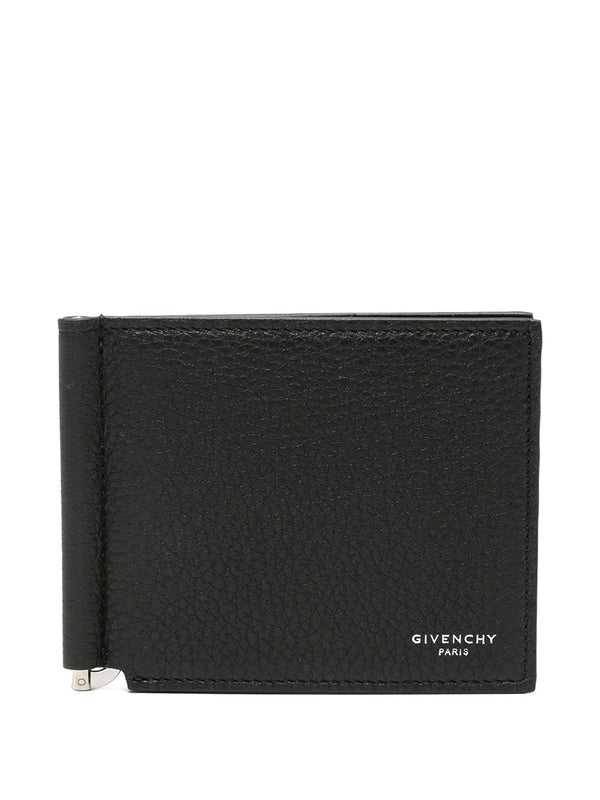 Portacarte Bi-Fold In Pelle Con Clip Per Banconote