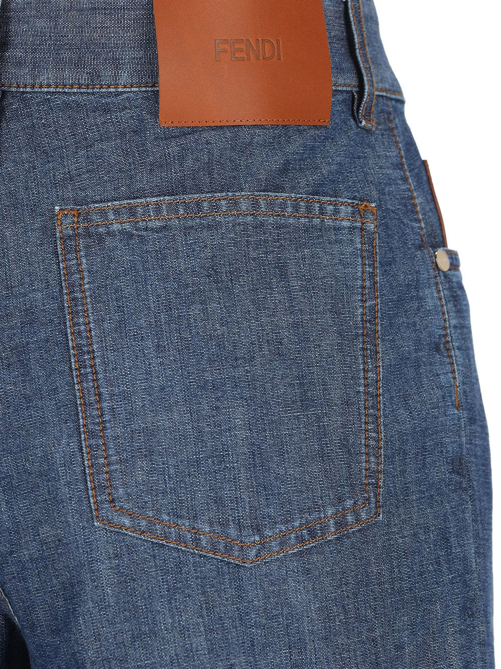 Fendi Wide leg - Blu | 566d5cdb2c1cb42d87289727051b29b877aca426