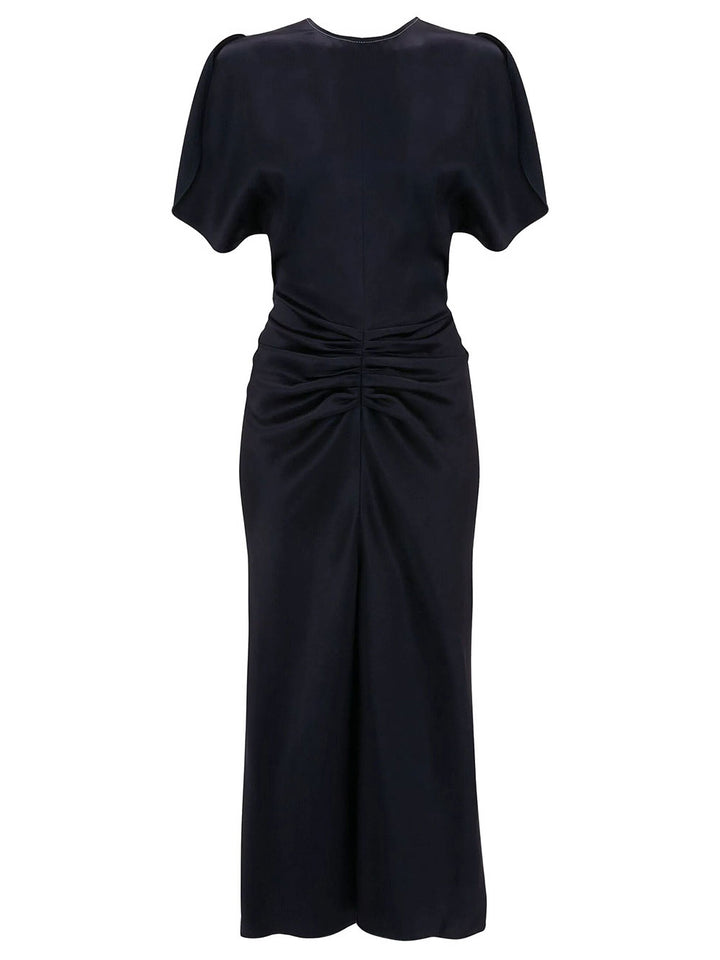 Victoria Beckham Midi dresses - Blu | 0b27de52e592e08cc7b7af52fa5314562afe2a5e