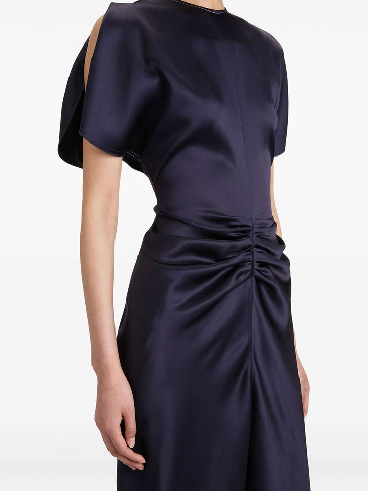 Victoria Beckham Midi dresses - Blu | 521d5c8d6fe6de0c8c3bbef79d6e97e6fc2c524f