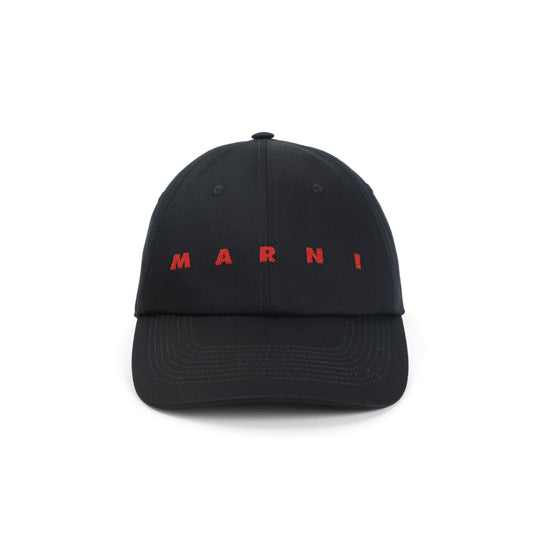 Black Cotton Baseball Cap