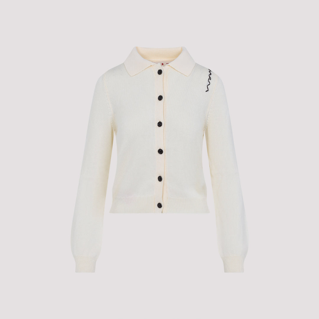 Marni Cardigan - Bianco | b5eb88a3a6cb9dbda71c383a000d266be2099754
