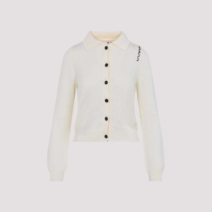 Marni Cardigan - Bianco | b5eb88a3a6cb9dbda71c383a000d266be2099754