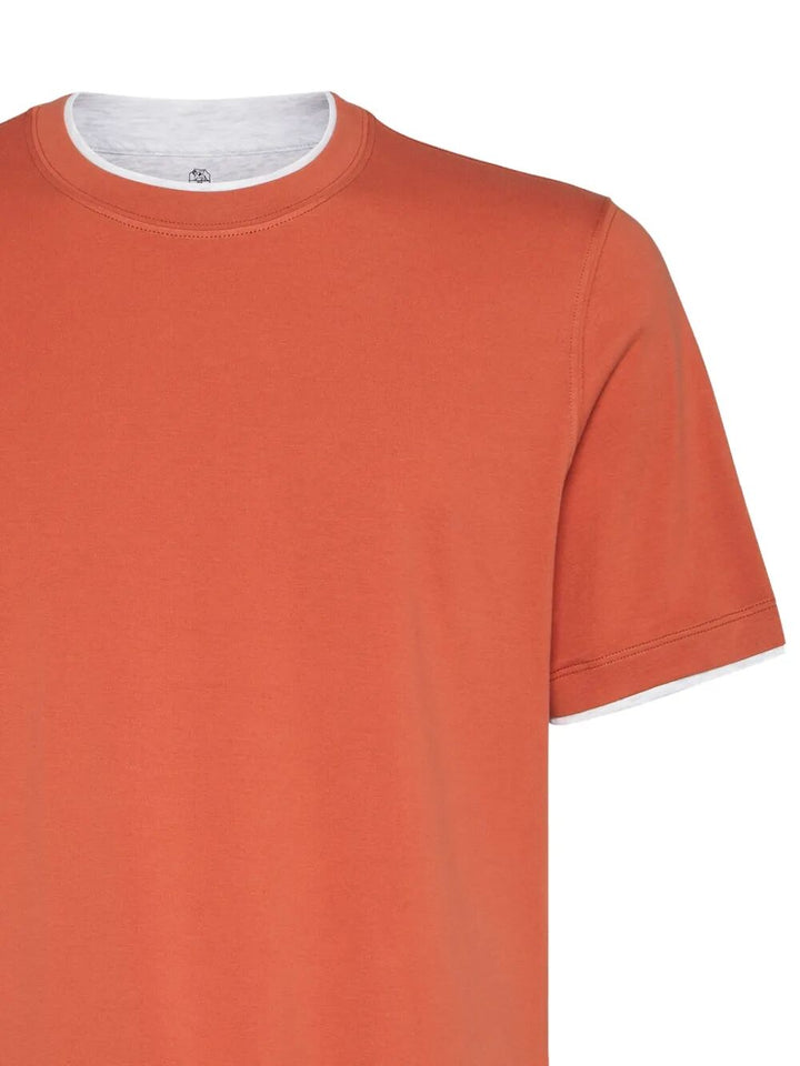 Brunello Cucinelli T-shirts - Yellow & Orange | fb6e75982422c2668b963a89dfb8a8f13125a88a