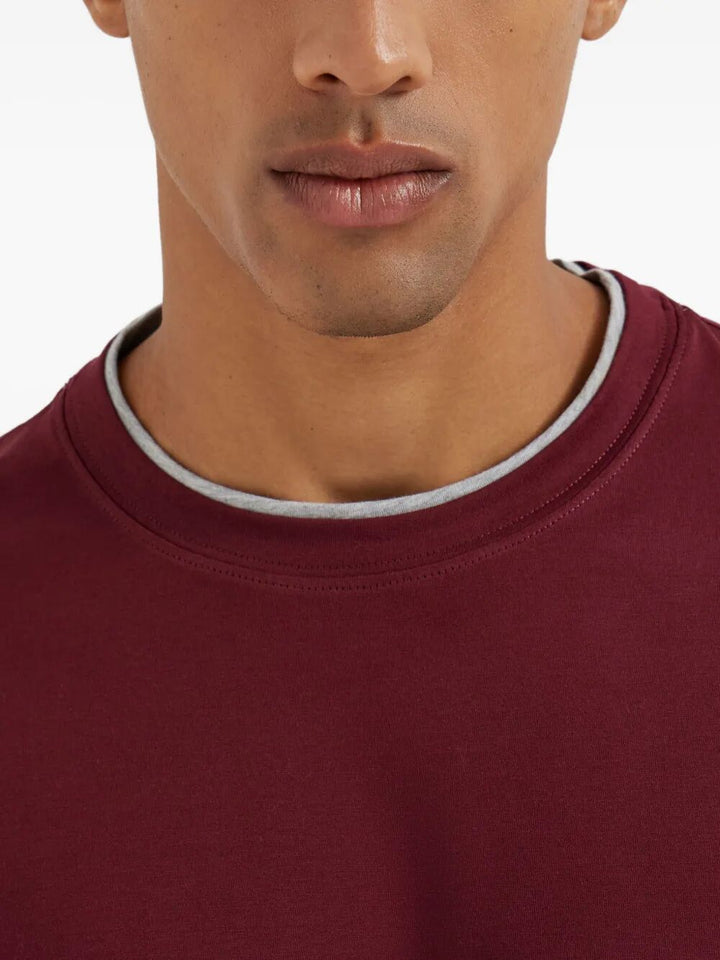 Brunello Cucinelli T-shirts - Rosso | e06d091c25f35b856d9f4552839aff5a0bb5850b