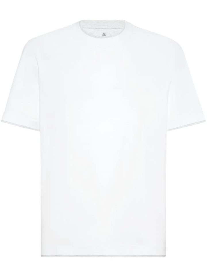 Brunello Cucinelli T-shirts - Bianco | 05782565e3c578b6e5f0065249872b25cfee7d5a