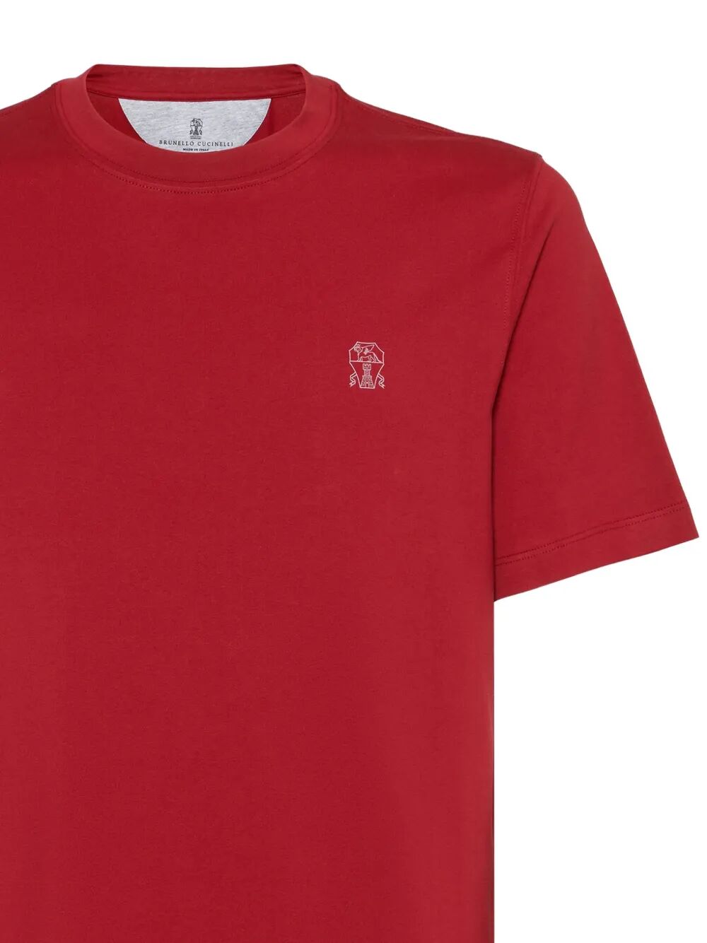 Brunello Cucinelli T-shirts - Rosso | a50d62c89f0508ba22af8181d7be5eef62fd81b8