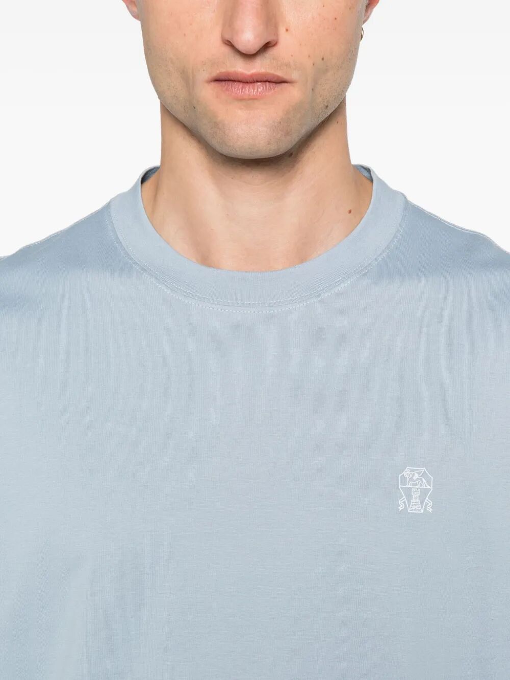 Brunello Cucinelli T-shirts - Blu | eff298df730a7465d74bc4131b64a598bb886348