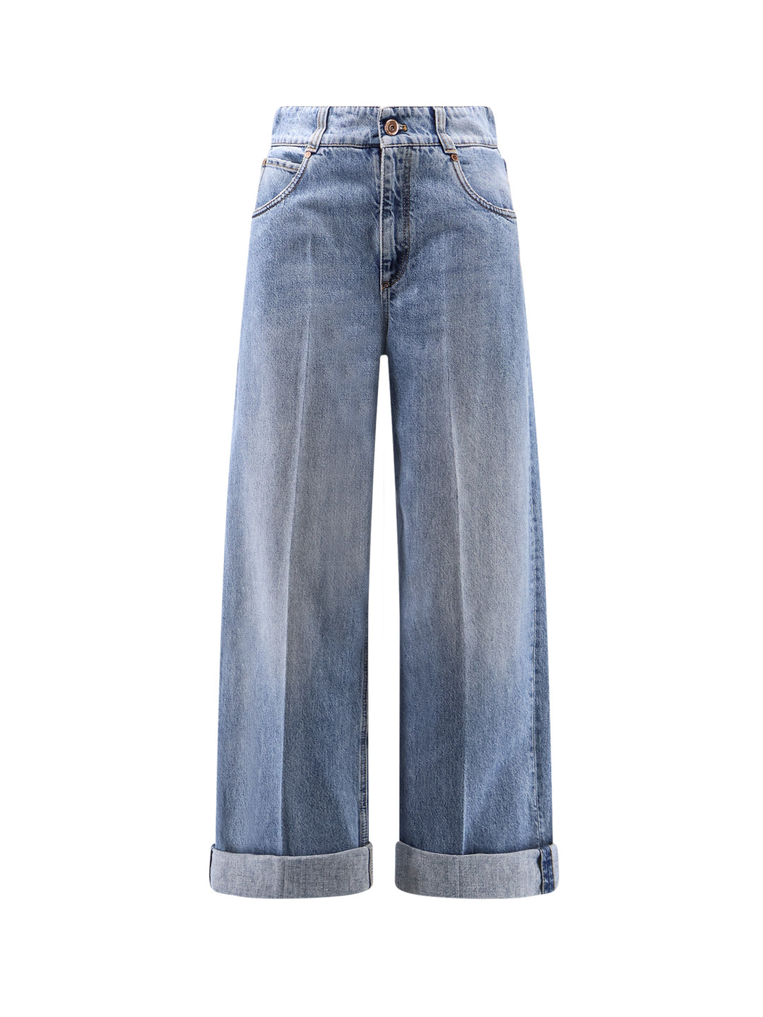 Brunello Cucinelli Jeans - VINTAGE DENIM BLUE | 63cd474b8737c046851f525ecac050150b491436