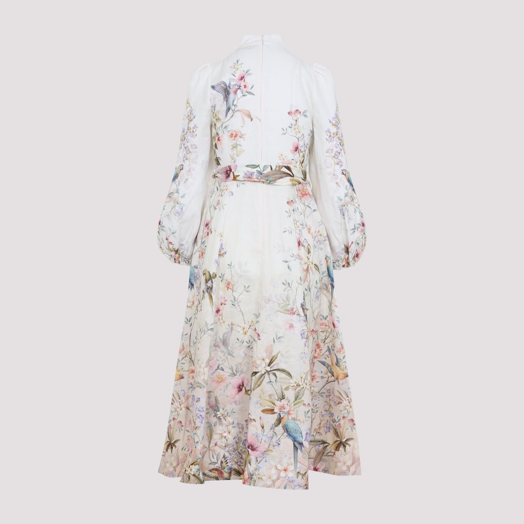 Zimmermann Midi dresses - Bianco | 5d5158110d7329214048170031dac4d135888fe5