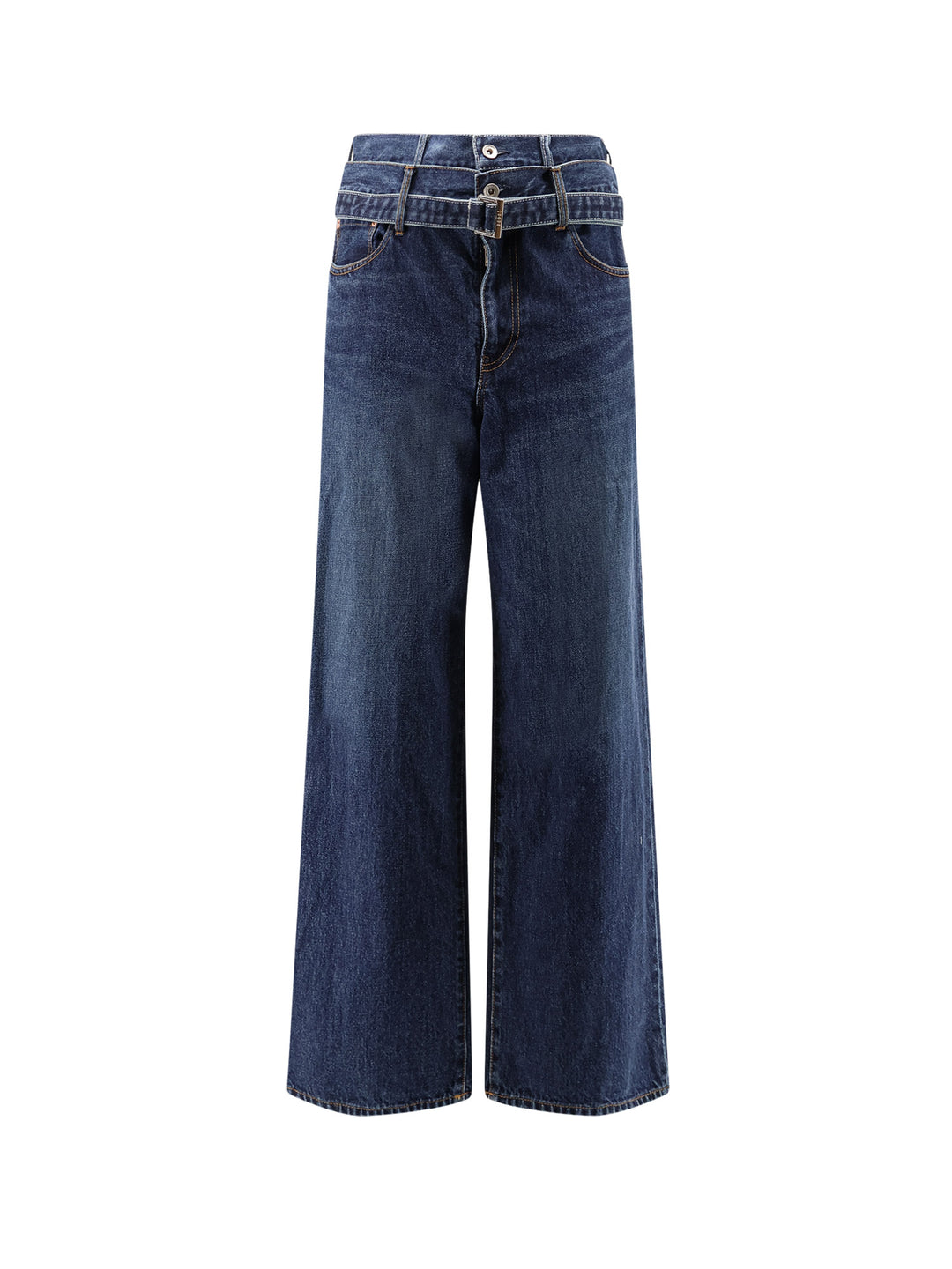 Sacai Jeans - Blue and green | ccfc00dbed890adc8efe10167c571e457d880f95