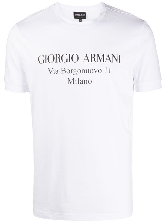 T-Shirt Borgonuovo 11 In Jersey Di Cotone