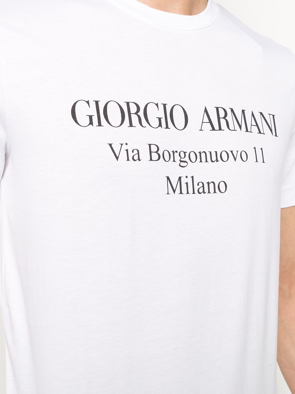 Giorgio Armani T-shirts - Bianco | 0f2f4504b45c3780ff4289a6e8a1929038327bf3