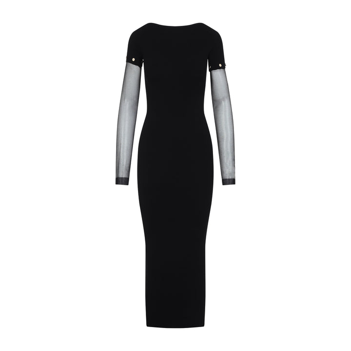 Sportmax Long dresses - Nero | 065ef05751cd1f4ceebbe07ab3168385412cb482