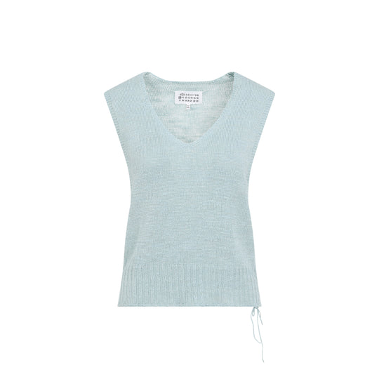 Light Blue True Hemp Vest