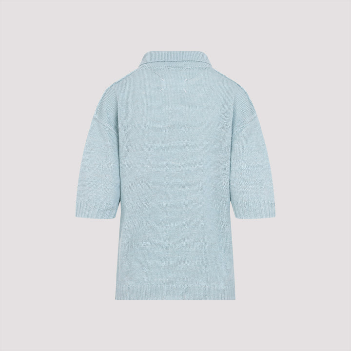 Maison Margiela Polo - Blu | 863792fd52042c30986d169991150b02e123a3dc