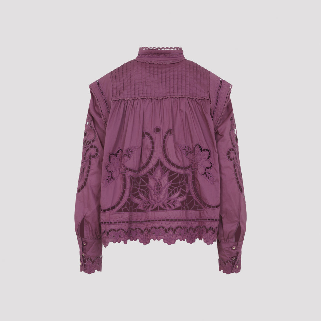 Farm Rio Shirts - Pink & Purple | 47175646b98984d0e8e5d504cbc1d80af1623850