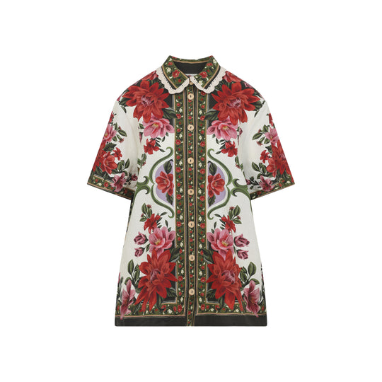 Floral Wonder Linen Shirt