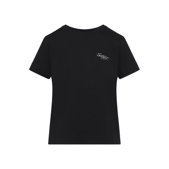 Black Cotton T-Shirt