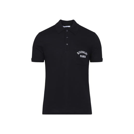 Dark Navy Cotton Polo