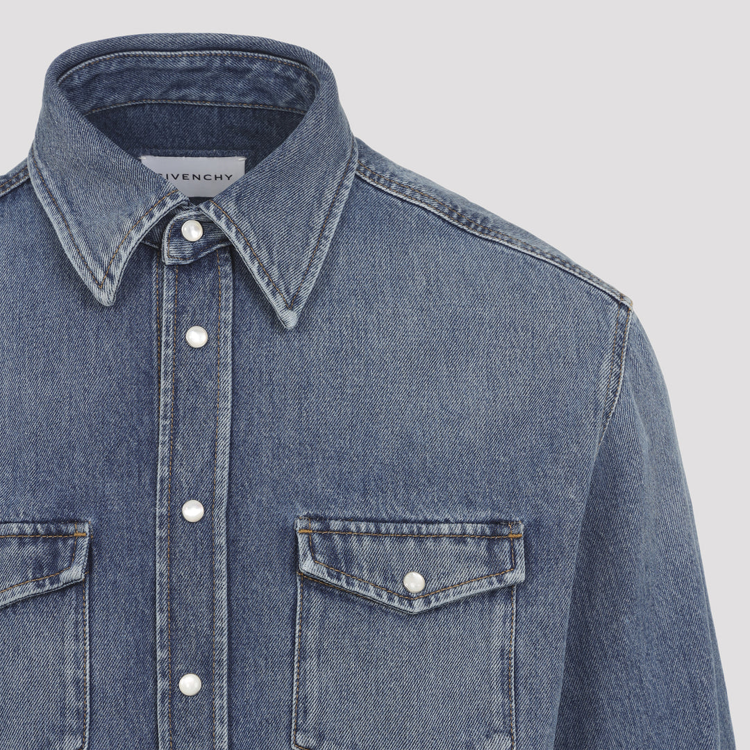 Givenchy Shirts - Blu | 78c2833559fd470320c75a508b92a2c470f26850