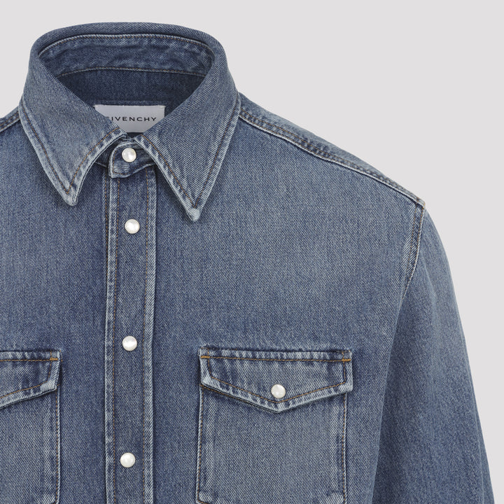 Givenchy Shirts - Blu | 78c2833559fd470320c75a508b92a2c470f26850