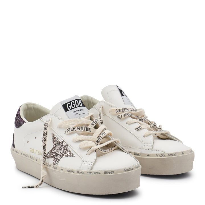 Golden Goose Sneakers - WHITE/CINDER/CABERNET | a51f00026eb89314eb6b3d687c81c6c991abdd76