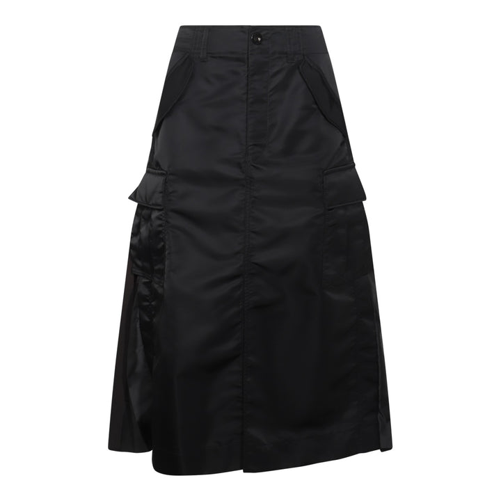 Sacai Skirts - BLACK | f8f40b3b7e6023e9204998d19435d79abf497f81